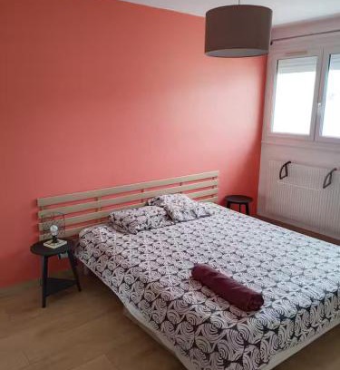 Colomiers Casa | Chambre privée chez l'habitant - La Chambre Framboise