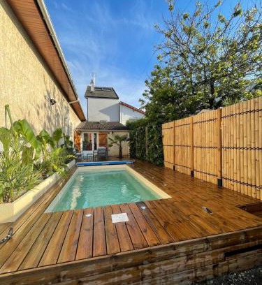 Alouettes Casa | Chambres privées avec piscine partagées et cuisine partagée à 20 minutes de Paris et 40 minutes de disneyland