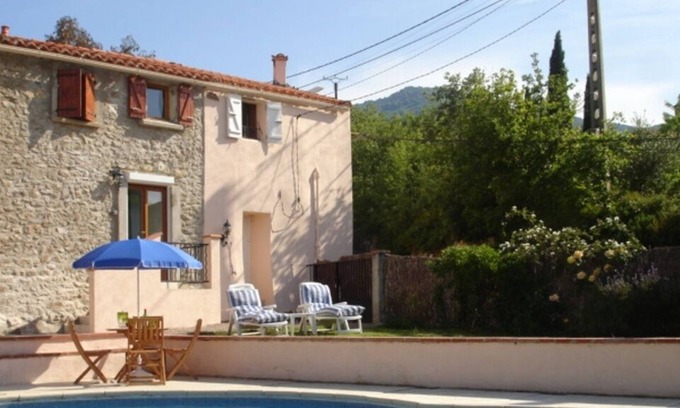 Villelongue-dels-Monts Cabaña | Character Cottage - Pool & Garden, nr Argeles Sur Mer beach, restaurantes y tiendas