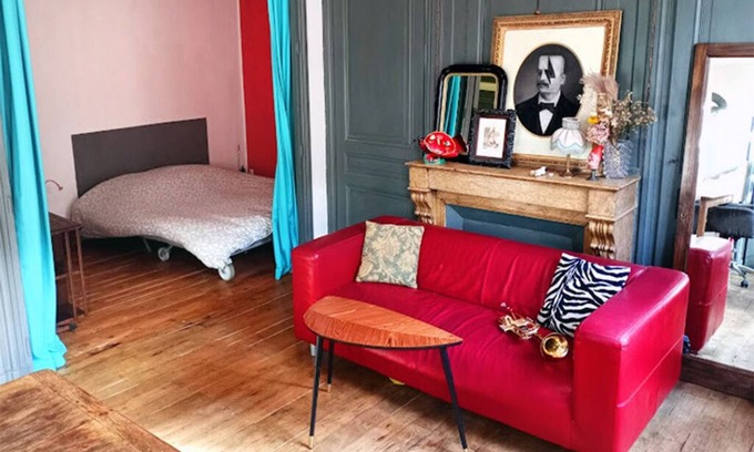Victor Bach - Saint Louis Apartamento | Character apartment in Lyon 7, near Rhône, Bellecour, original decoration