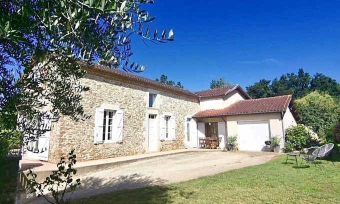Eauze Casa | Casa confortable, piscina privada.