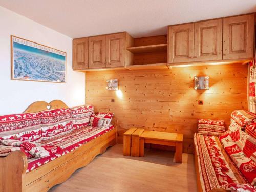 Meribel-Mottaret Apartamento | Charmant 2 pièces avec terrasse et cuisine neuve au cœur de Méribel, accès direct aux pistes - FR-1-355-144