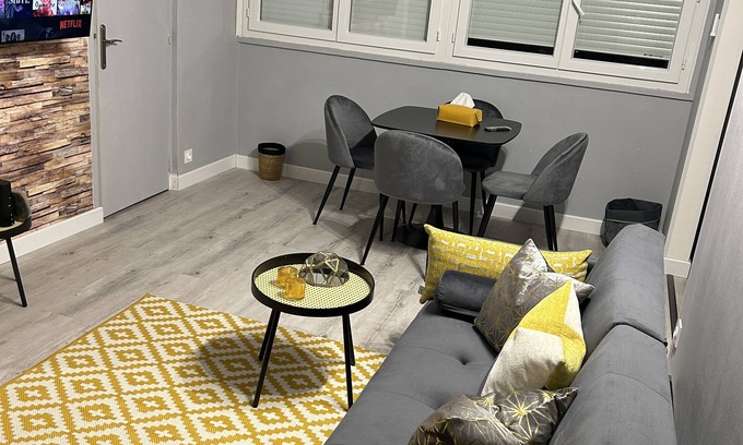 Orly Apartamento | Charmant 2 Pièces Proche Paris et Aéroport Orly