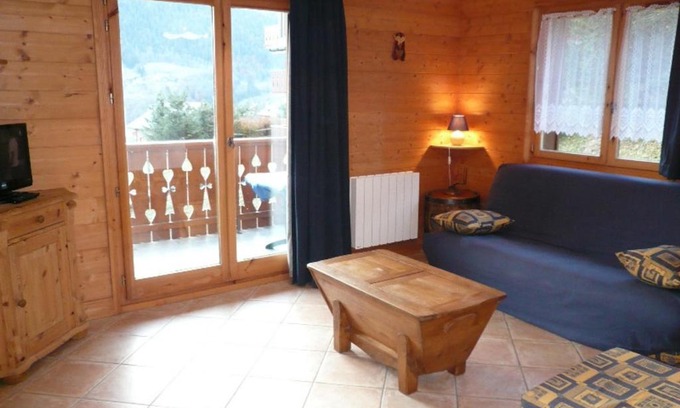 Les Allues Apartamento | Charmant 3 pièces avec balcon et garage, proche télécabine à Méribel - FR-1-411-640