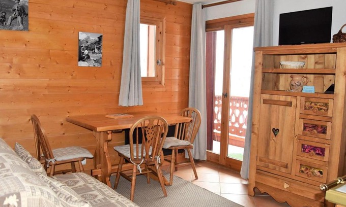 Pralognan-la-Vanoise Apartamento | Charmant appartement proche des pistes, balcon, animaux admis - FR-1-464-6