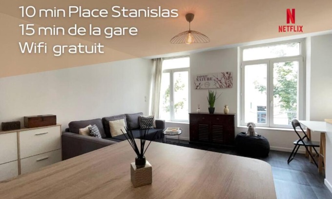 Saint-Pierre - Rene II - Bonsecours Apartamento | Charmant appartement à 10min de place Stanislas