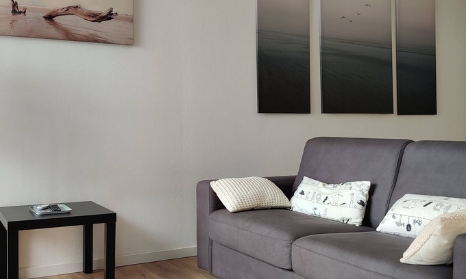 Lorient Apartamento | Charmant Appartement à 2 pas du Centre Ville. Animaux Acceptés