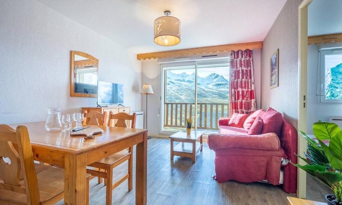 Peyragudes Apartamento | Charmant appartement à Peyragudes pour 6 pers, navette aux pistes, parking gratuit - FR-1-695-2