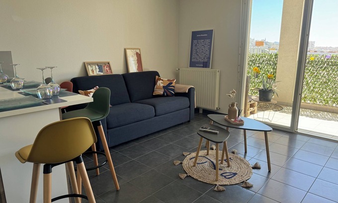 La Villette Apartamento | Charmant Appartement au Cœur de Marseille