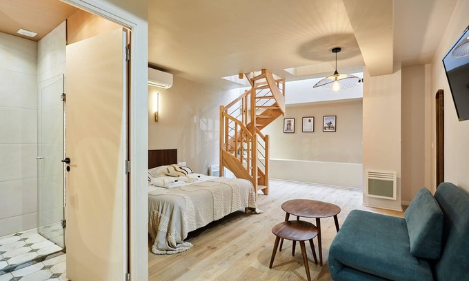 Arts-et-Metiers Apartamento | Charmant Duplex 1 Chambre Centre de Paris