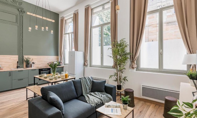 Centre Ville Apartamento | Charmant & spacieux appartement en cœur de ville