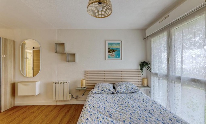 Saint-Nazaire Apartamento | Charmant studio à 5 minutes de la mer à pied
