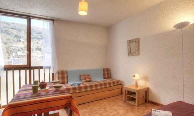 Saint-Chaffrey Apartamento | Charmant studio à Chantemerle, Serre-Chevalier pour 2 pers, parking et casier à ski inclus - FR-1-330E-67