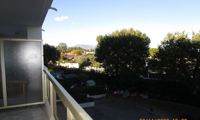 Plaine de la Brague Apartamento | Charmant Studio Dans Résidence de Standing Avec Piscine, Tennis, Pres de la mer