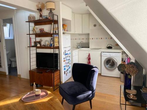 Quartier du Mail Apartamento | Charmant studio lumineux en plein centre de Paris