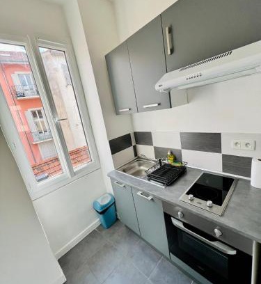 Cimiez Apartamento | Charmant studio moderne équipé à Nice