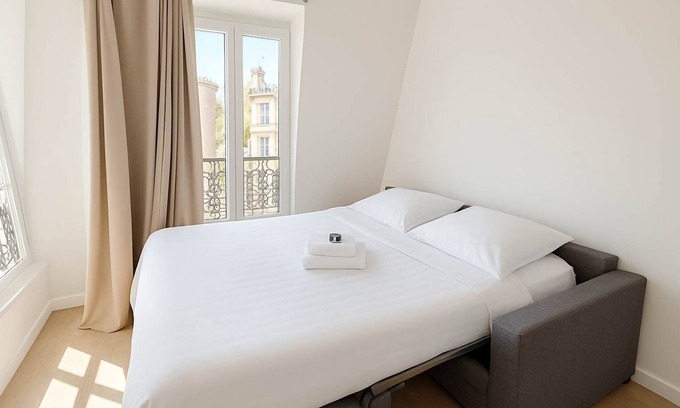 Croulebarbe Apartamento | Charmant studio Paris 13 avec ascenseur - 2P