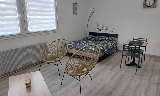 Dieppe Apartamento | charmant studio proche du centre de neuville les dieppe