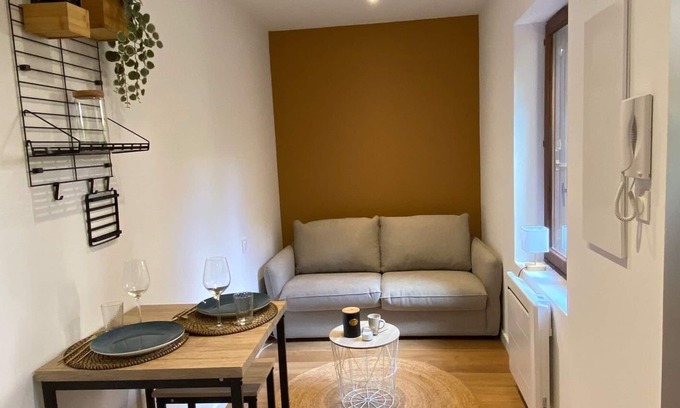 Le Busca Apartamento | Charmant Studio Toulousain - Centre Ville - Refait à Neuf