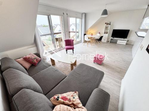 Larmor-Plage Apartamento | Charmant T2 au calme balcon exposé plein sud