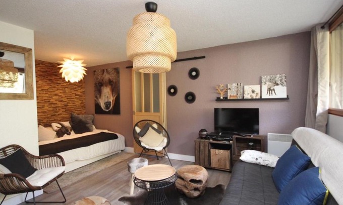 Mont-Dore Apartamento | Charmant T2 Bis au pied des pistes avec parking et casiers à skis - Mont-Dore - FR-1-608-142