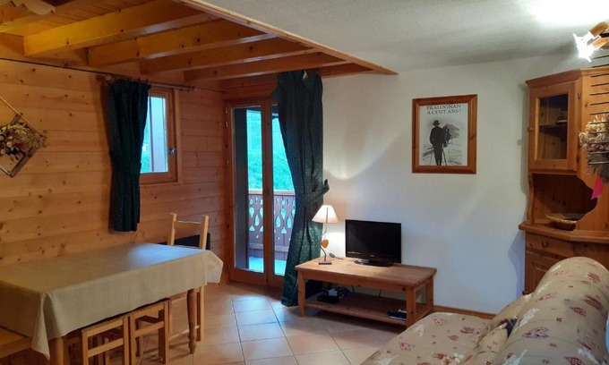 Pralognan-la-Vanoise Apartamento | Charmant T2 Montagne, Balcon, Proche Pistes - Pralognan-la-Vanoise - FR-1-464-4