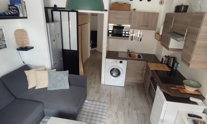 Les Brevieres Apartamento | Charmant T2 Plein sud Face aux Montagnes