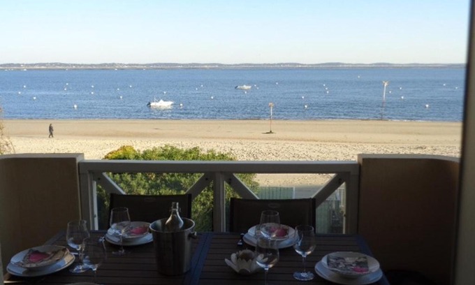 Arcachon Apartamento | Charmant T3 Proche Plage avec Parking et Wifi - FR-1-374-24