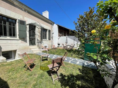 Chinon Casa | Charmante maison jardin centre