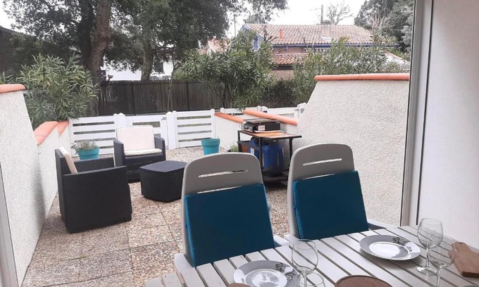 Soorts-Hossegor Casa | Charmante villa patio 4 pers, proche centre & plages, avec terrasse et parking privatif - FR-1-239-881