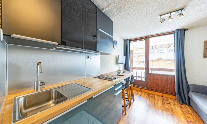Montgellafrey Apartamento | Encantador estudio cerca de pistas, totalmente equipado, para 2 personas