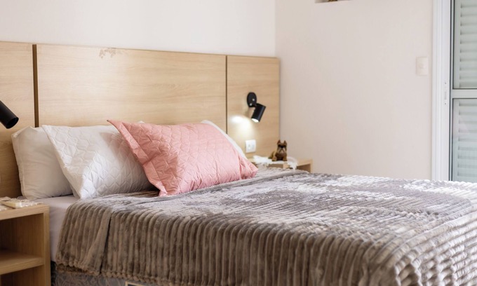 Indaiatuba Apartamento | Charming 1-bedroom apartment with AC, fitness room in wonderful Indaiatuba