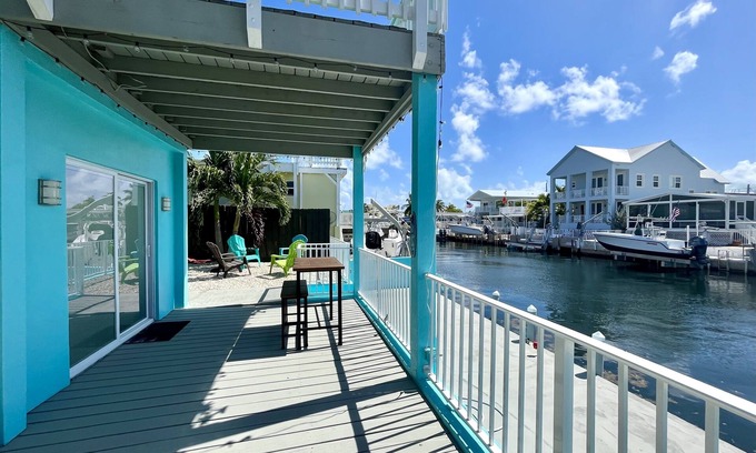 Tavernier Apartamento | Charming 1 Bedroom Canalfront Apartment in Tavernier