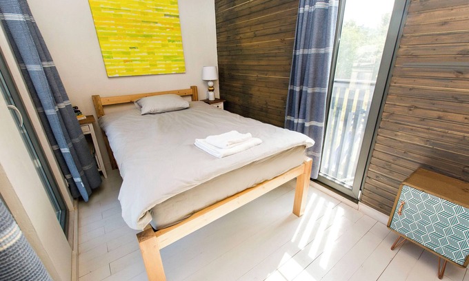 Wyspa Sobieszewska Cabaña | Charming 1-bedroom cottage near Gdańsk with fitness room and children playgroud