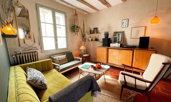 Candes-Saint-Martin Cabaña | Encantadora casa del siglo XIX en Candes-St-Martin con jardín