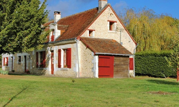 Genille Cabaña | Casa rural restaurada con jardín y piano cerca de Chemillé-sur-Indrois