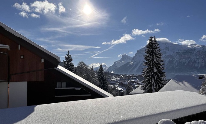 Les Carroz-d'Araches Apartamento | Charming 2-Bedroom Apt for 5 Near Pistes and Shops, Great Amenities