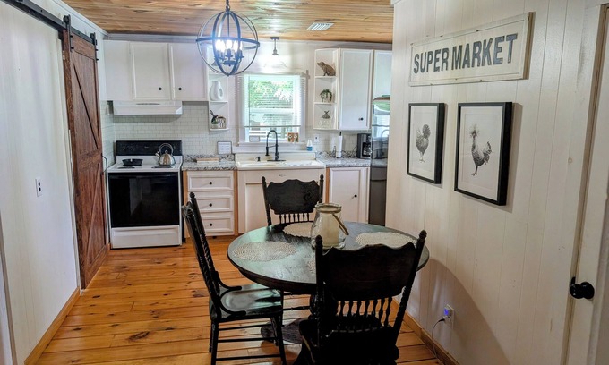 Mountain View Casa | Charming 2-bedroom house with AC, WiFi; Blue Roof on Jackson Street