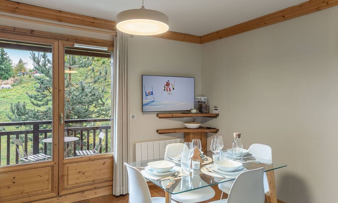 Le Praz Apartamento | Encantador apartamento de 2 habs con parking y Wifi en Courchevel Le Praz