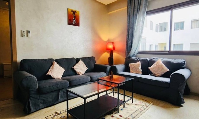 Mohammedia Apartamento | Charming 2-bedroom apartment with WiFi, AC in pleasant Mohammédia