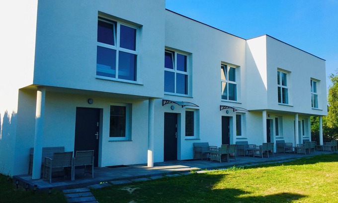 Trzesacz Casa | Charming 2-bedroom apartament house in Wonderful Pustkowo with WiFi, AC, kitchen