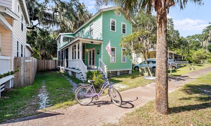 Port Royal Alquiler De Eote | Charming 2-bedroom cottage with Screened Porch, BBQ and Fire-pit in Port Royal