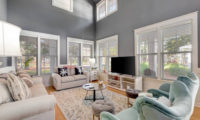 Laurel Grove Casa | Charming 2BR/2BA + Golf Cart, Wrap-Around Porch, Sandestin!