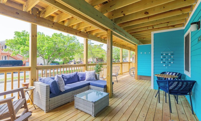 Caine Woods Condominio | Summer Breeze l North Ocean City l Charming 2BR l Large Deck l Walk to Beach!
