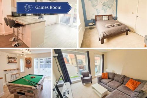 Hull Casa | Charming 2BR Townhouse with Games Room