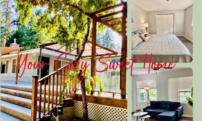Bothell Casa | Charming 2BR w/ Garden Retreat & 2 Free Parking