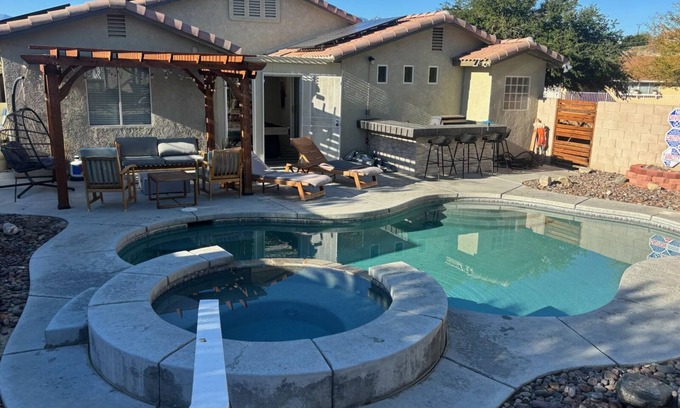 Desert Hot Springs Casa | Charming 3-bedroom house with AC and WiFi in Desert Hot Springs