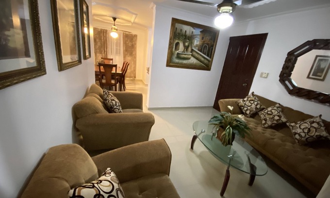 Guaricano Apartamento | Charming 3-bedroom Retreat in Santo Domingo