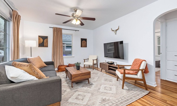 East End Casa | Charming 3-bedroom house near downtown Boise with AC, WiFi
