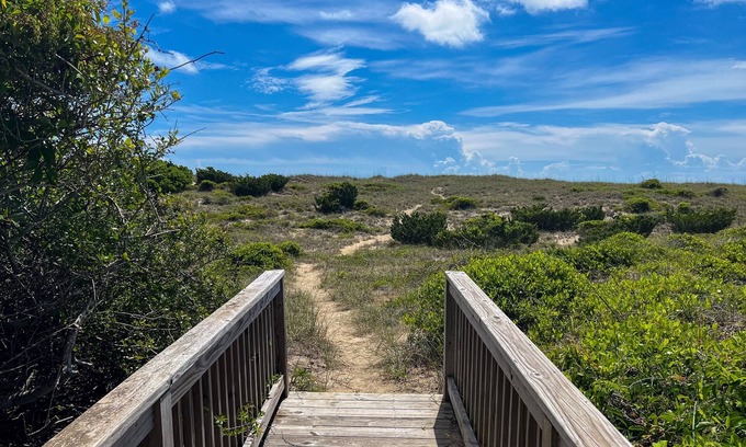 Avon Casa | Charming 3BR Oceanfront Home in Avon,NC with Full Kitchen, A/C, and WIFI